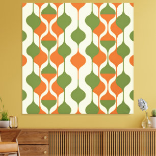 Mustard Bloom Canvas Print