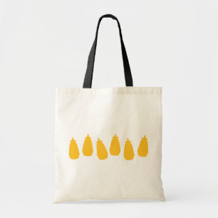 Mustard Bottles Tote Bag