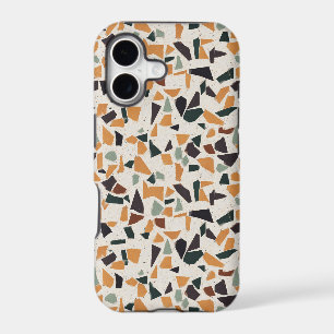 Mustard Brick and Gold Autumn Terrazzo