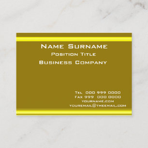 Mustard Business Card