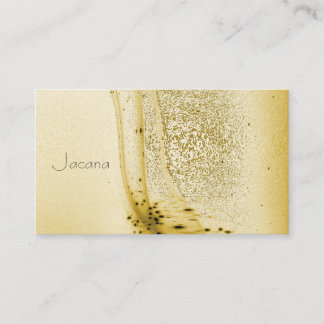 Mustard Flower Design Business Card