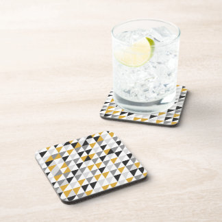 Mustard, Grey, Black Coaster