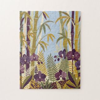 Mustard & Plum Bamboo Forest Puzzle