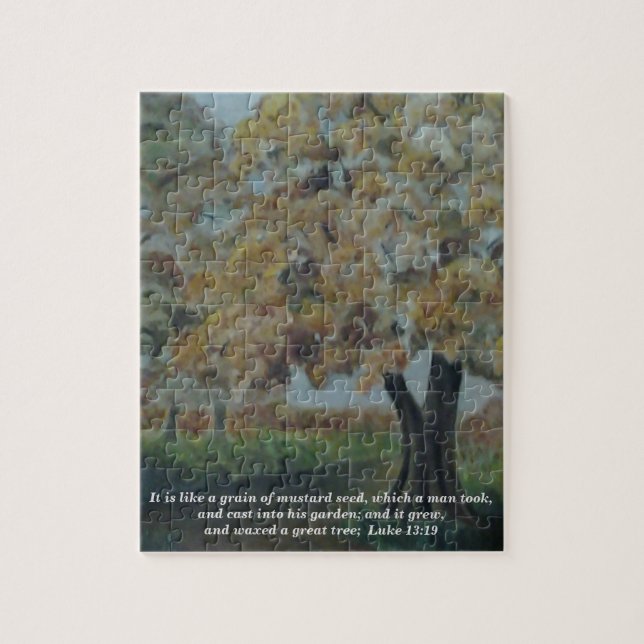 Mustard Seed Jigsaw Puzzle (Vertical)