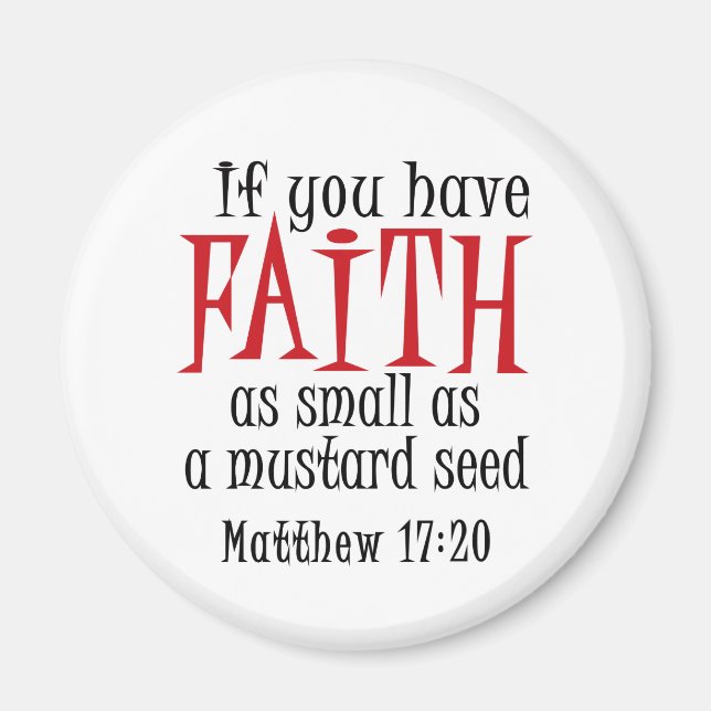 Mustard Seed Magnet (Front)