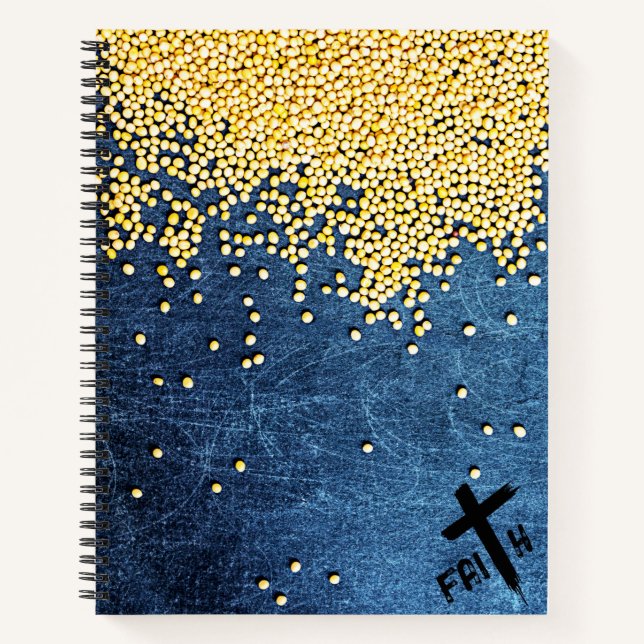 Mustard Seeds Falling Notebook (Front)
