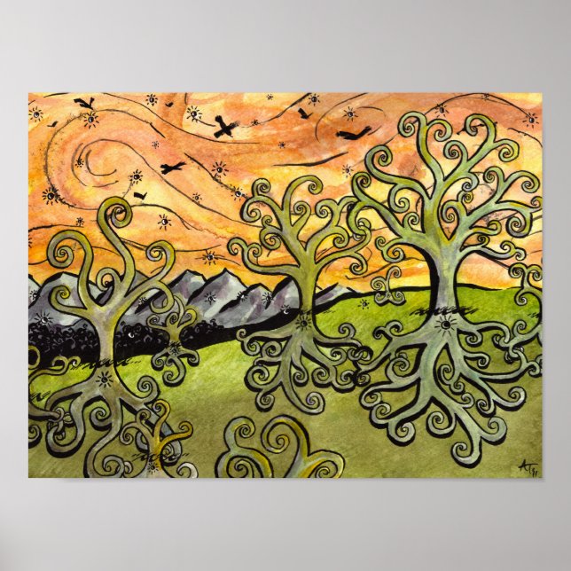 Mustard Seeds Poster Print (Front)