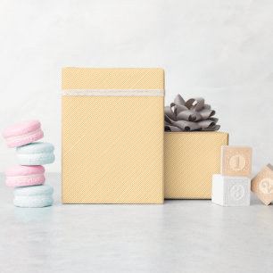 Mustard Yellow Stripes, Elegant & Classic  Wrapping Paper