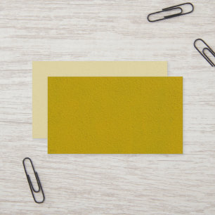 Mustard Yellow Stucco City Wall Business Card