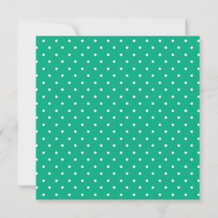 Mustard yellow white polka dots pattern Thank Yo You Card