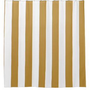 Mustard Yellow Wide Vertical Cabana Stripe