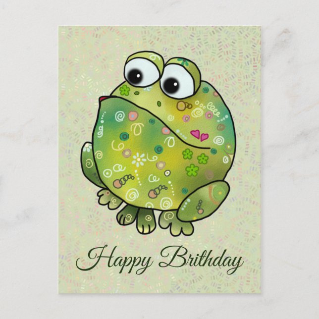 Musterfrosch Postcard (Front)