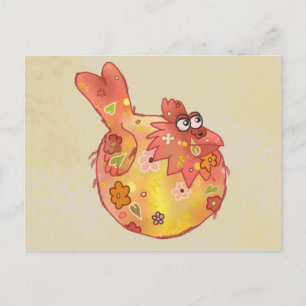 Musterhuhn Postcard