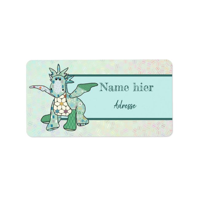 Mustermixdrache Label (Front)