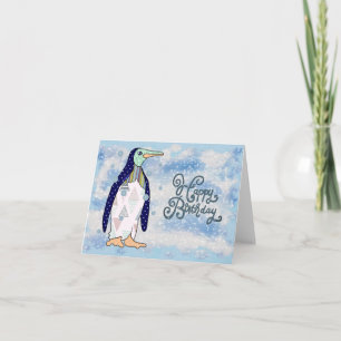 Musterpinguin Karte Card