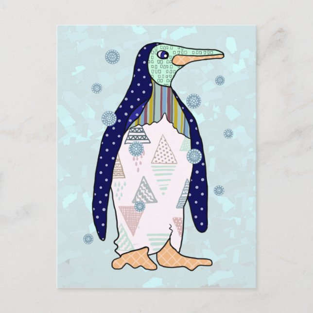 Musterpinguin Postcard (Front)