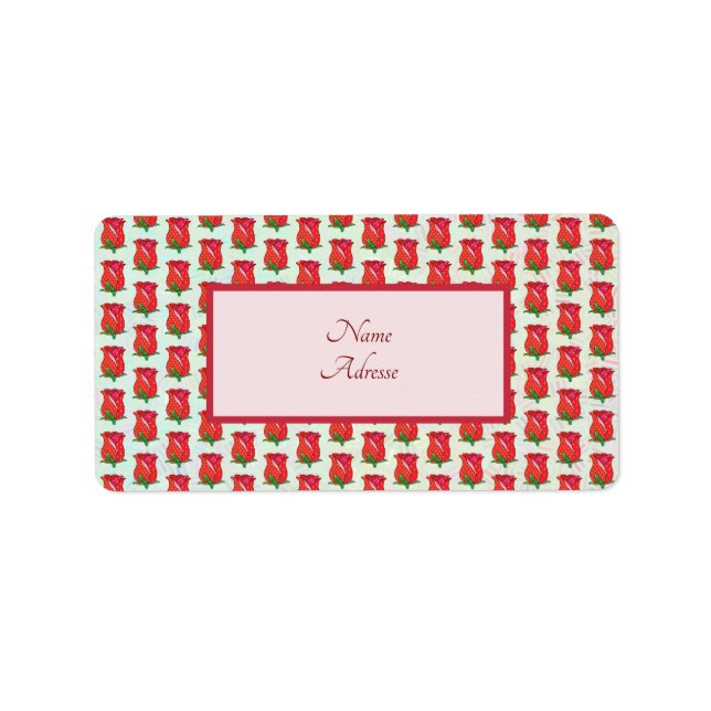 Musterrose  label (Front)