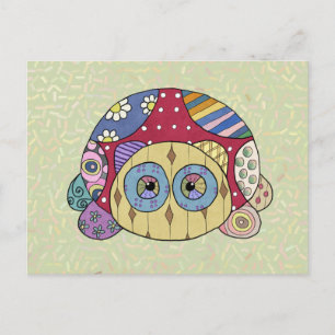 Musterschildkröte Postcard