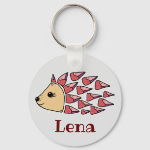 Musterstachel personalisiert keychain