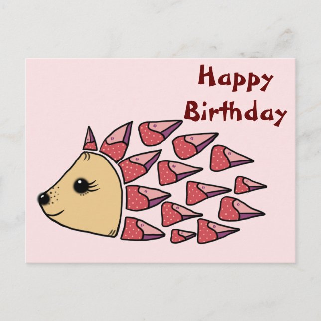 Musterstacheln Postcard (Front)