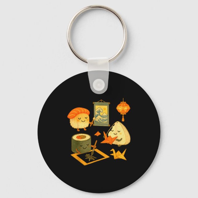 Musubi Dreams Of Art  Keychain (Front)