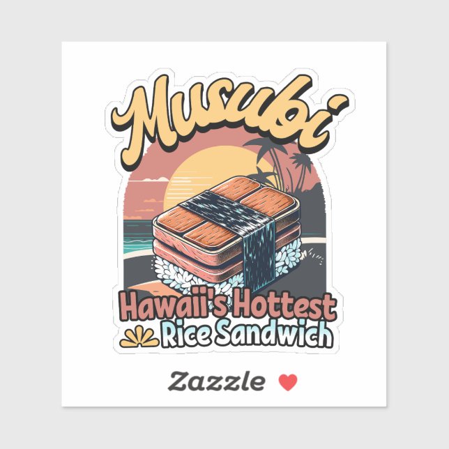 Musubi Hawaii Hottest Rice Sandwich (Sheet)