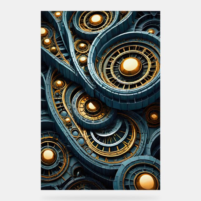 Mutant 1 Acrylic Sign (Front)