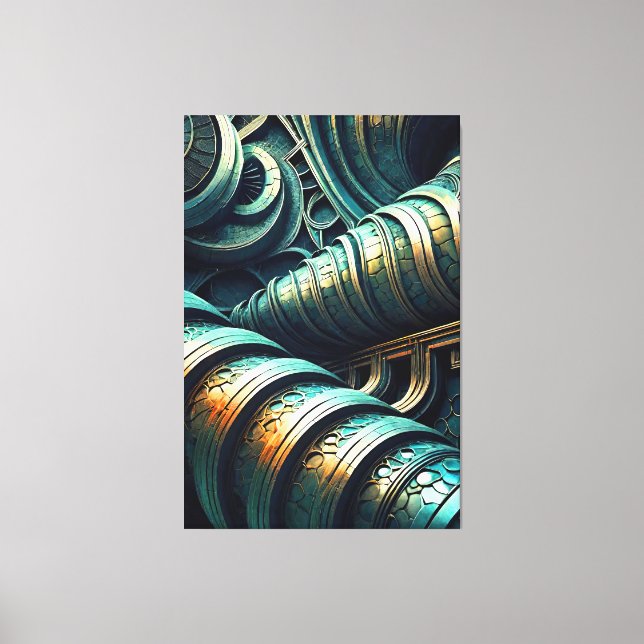 Mutant 2 Canvas Print  (Front)