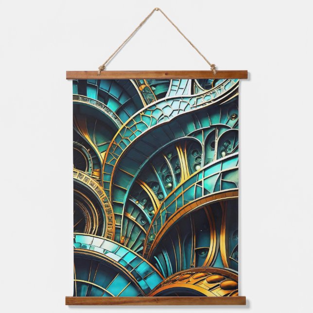 Mutant 4 hanging tapestry (Front)