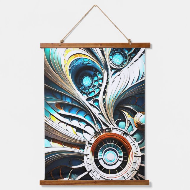 Mutant 5 hanging tapestry (Front)