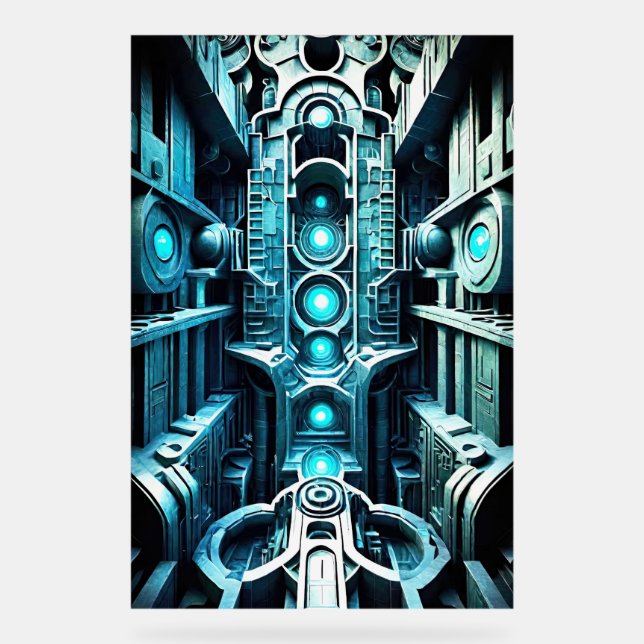 Mutant 6 Acrylic Sign (Front)