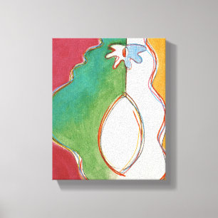Mutant A vocado 5 Canvas Print