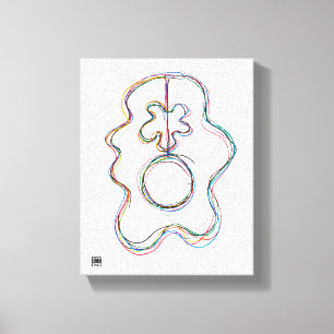 Mutant Avocado 2 Canvas Print