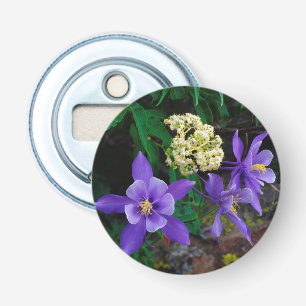 Mutant Columbine Wildflowers Bottle Opener