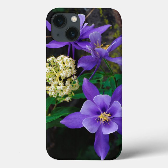 Mutant Columbine Wildflowers Case-Mate iPhone Case (Back)