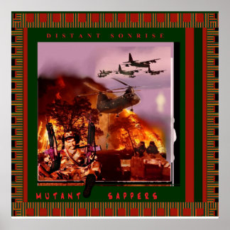 Mutant Sapper Poster 24" x 24" by Distant Sonrise