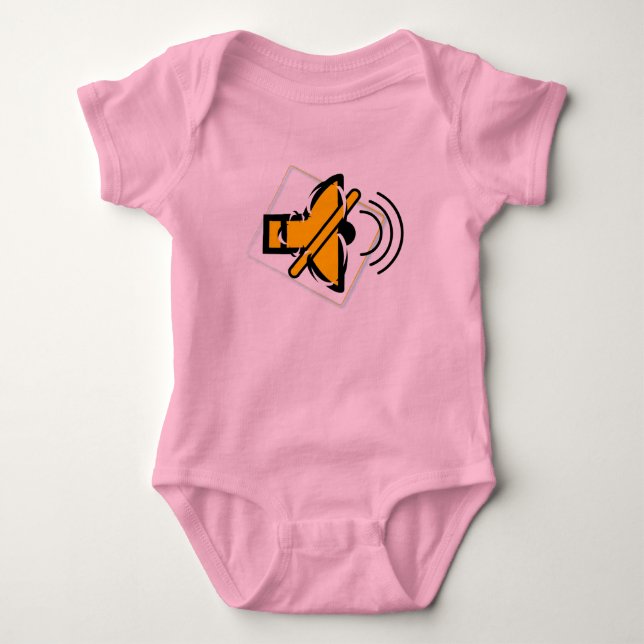Mute Baby Bodysuit (Front)