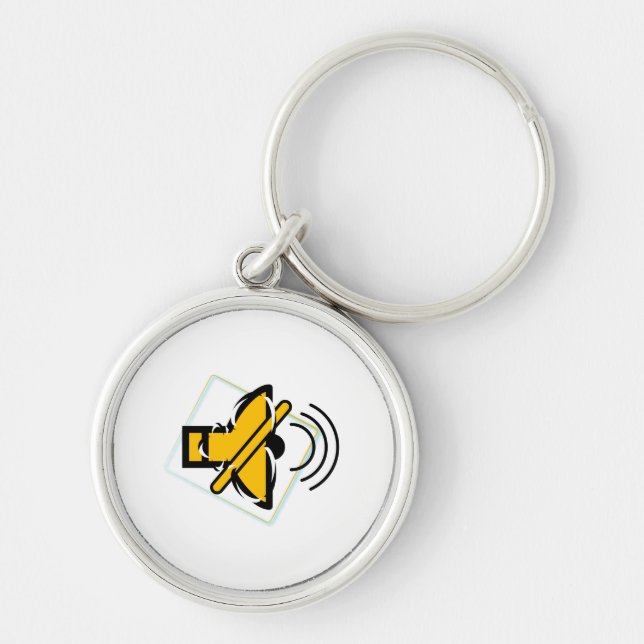 Mute Keychain (Front)