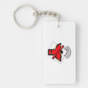 Mute Keychain