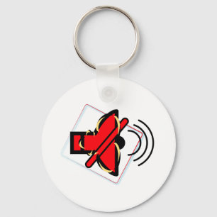 Mute Keychain