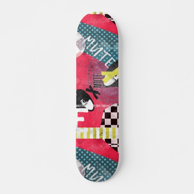 Mute option b skateboard (Front)