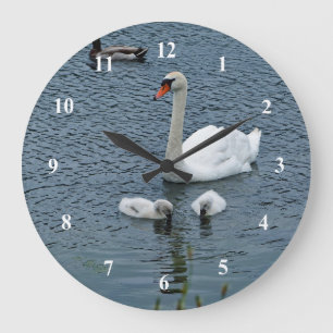 Mute Swan 444 Clock