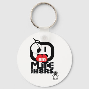 Mute The H8rs Campaign Keychain