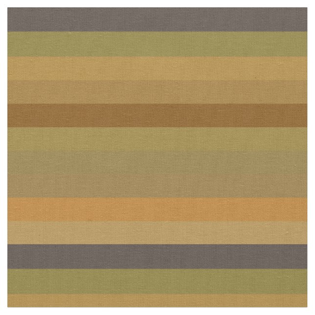 Muted 70s Earth Tones (olive, mustard, rust, khaki Fabric (Close Up)