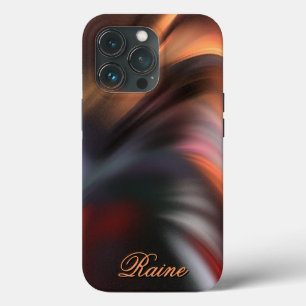 Muted Autumn Personal Name iPhone 13 Pro Case