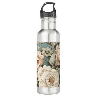 Muted Botanical Dream 710 Ml Water Bottle