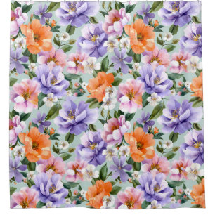 Muted Colorful Flowers Boho flower 