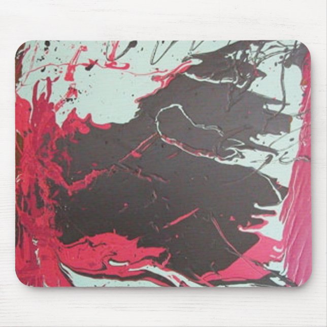 Muted Drip II Mouse Pad (Front)