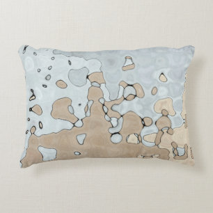 Muted Earth Tones Accent Pillow