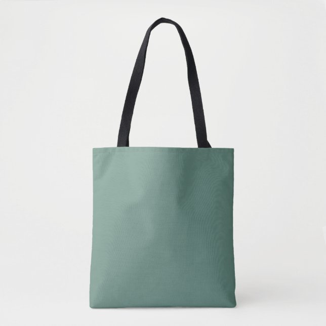 Muted Elegance - Ocean Teal Tote Bag (Front)